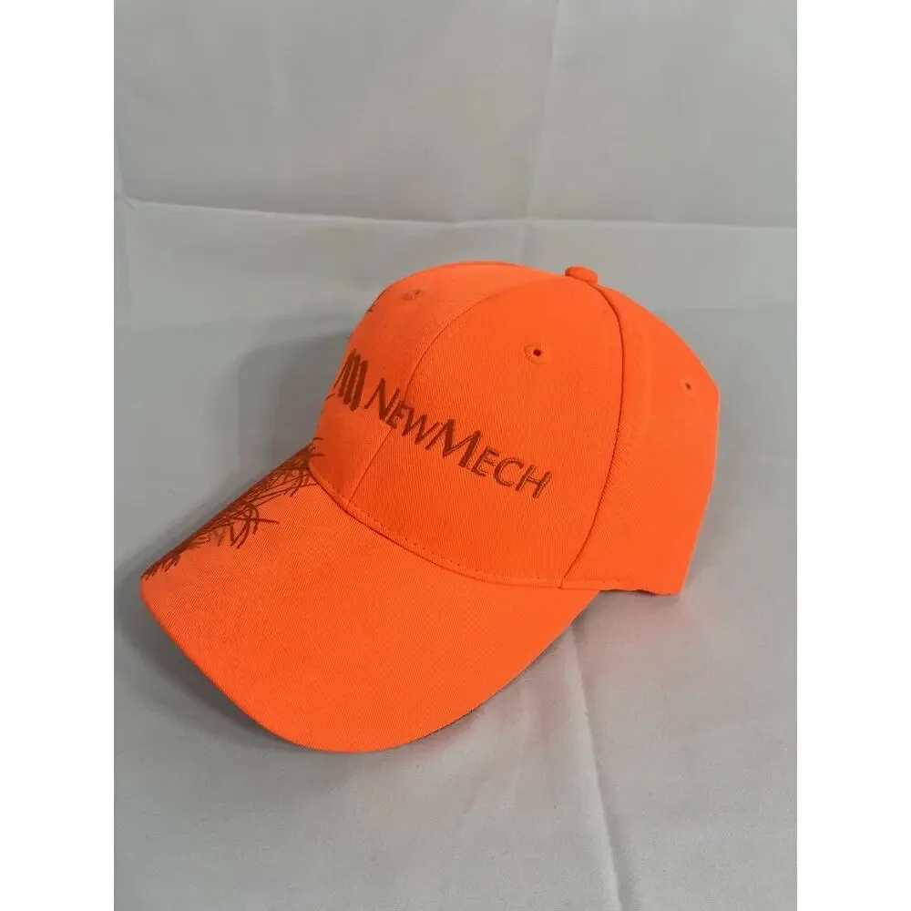 DRI DUCK Wildlife Series Hat Blaze Orange Deer Embroidered Strapback Adjustable